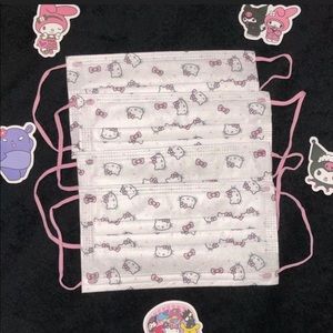 White Hello Kitty Mask Adults